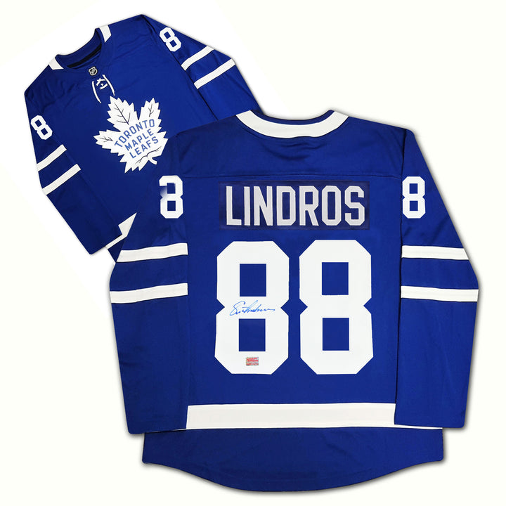 Eric Lindros Autographed Toronto Maple Leafs Jersey, Toronto Maple Leafs, NHL, Hockey, Autographed, Signed, AAAJH33053