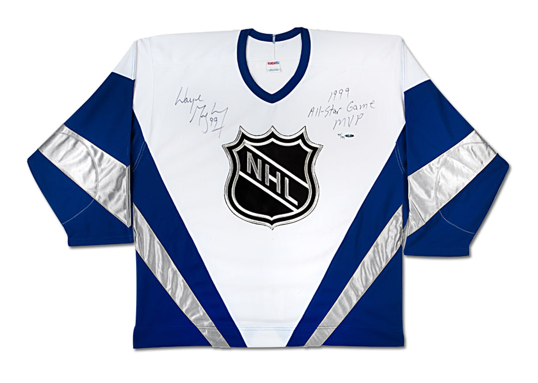 Wayne Gretzky Signed 1999 All Star Mvp 1999 All-Star White Jersey, Ltd Ed /99